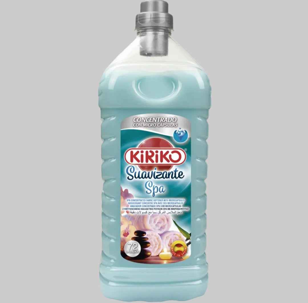 Kiriko 72 Wash Concentrated Fabric Softener 2L - Spa