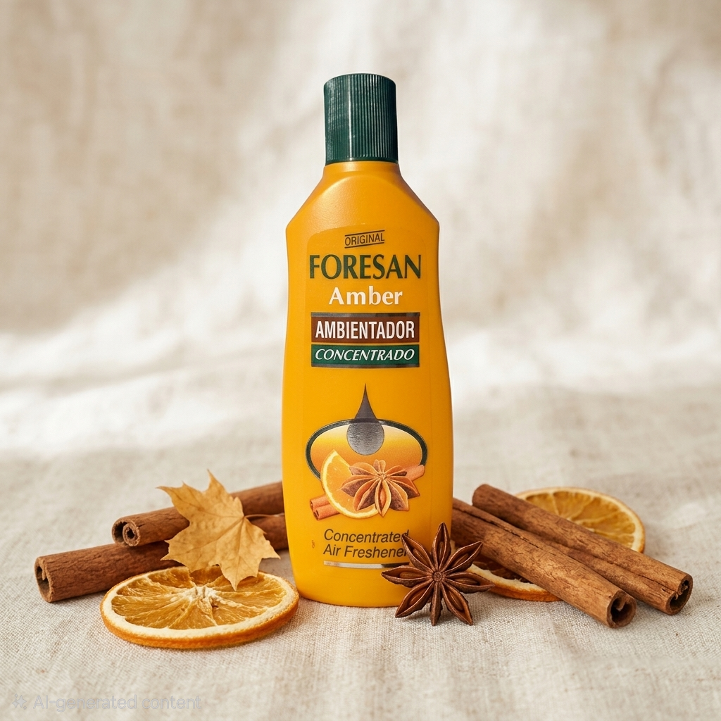 Cinnamon & citrus liquid air freshener.
