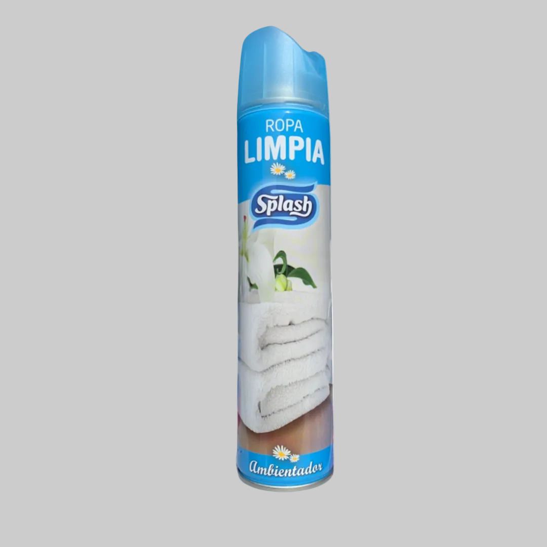 Splash Ropa Limpia Air Freshener Spray 400ml | Spanish Clean Linen Scent