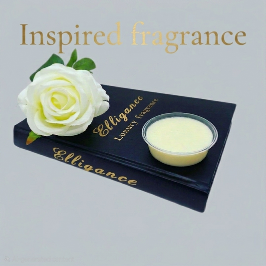 Elligance luxury fragrance wax melt pot made with soy wax, fragrant inspired scent. Uk