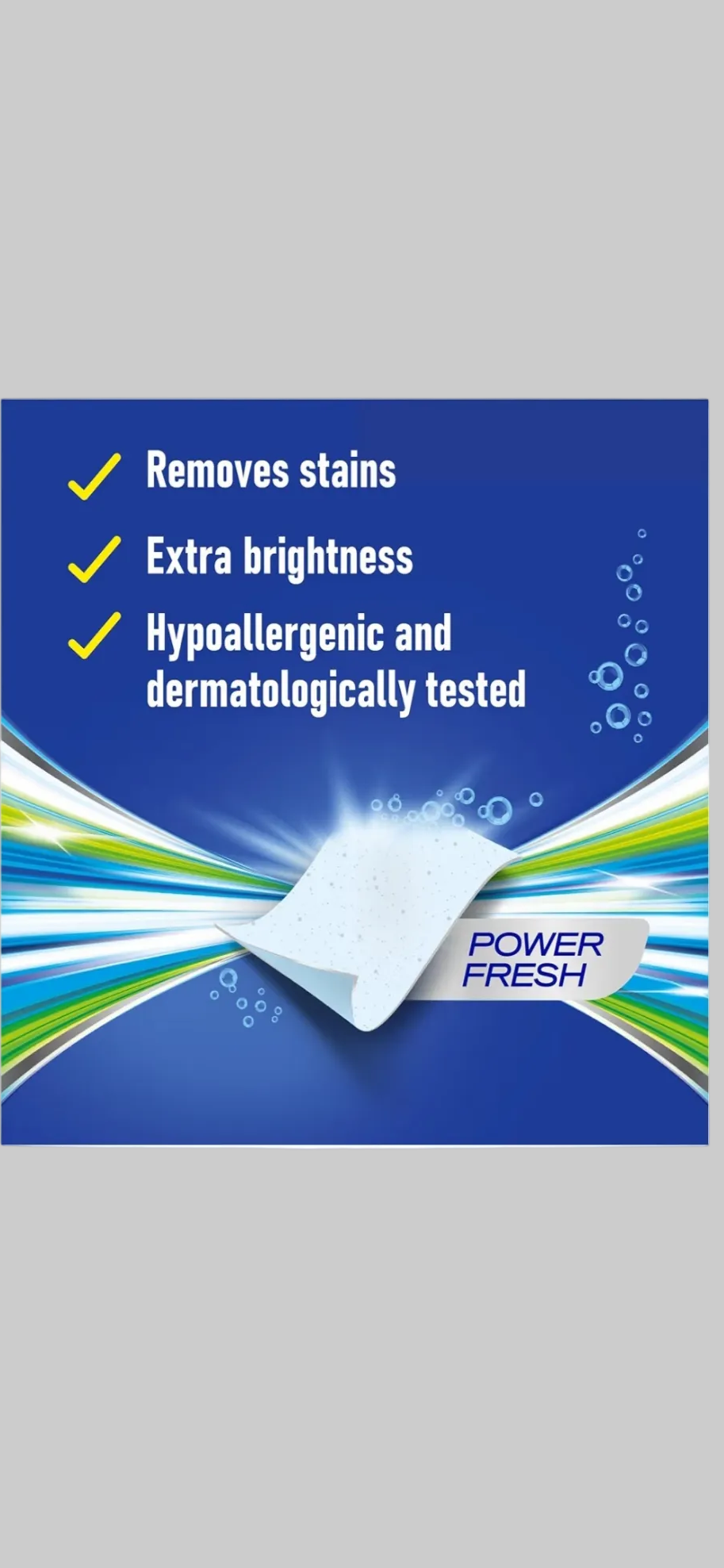 Asevi power fresh Laundry Detergent Sheets – Eco Friendly Washing Sheets – Travel Friendly Laundry Detergent – Spanish Cleaning Product UK
