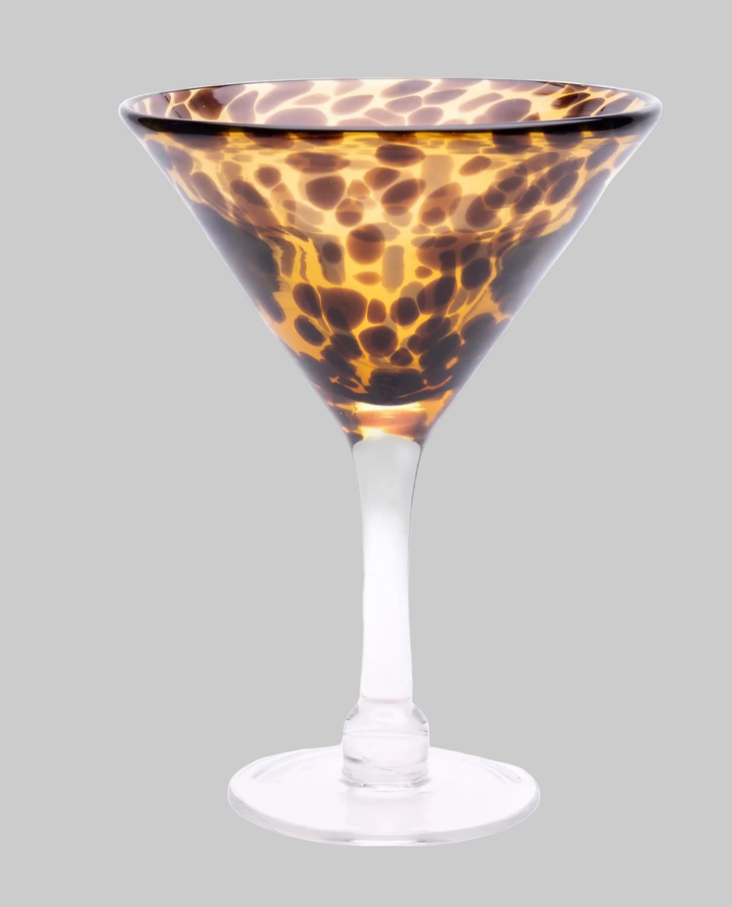 Leopard Print Martini Glass | 400ml Cocktail Glass | £15