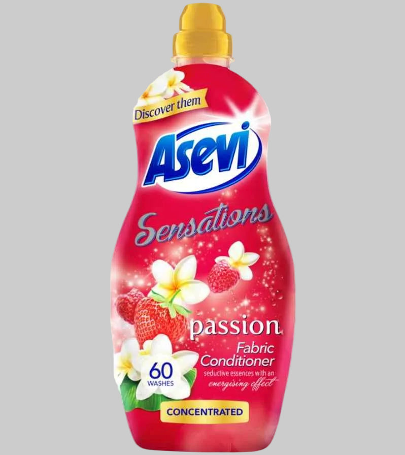 Asevi Concentrated Fabric Softener strawberry 60 Wash