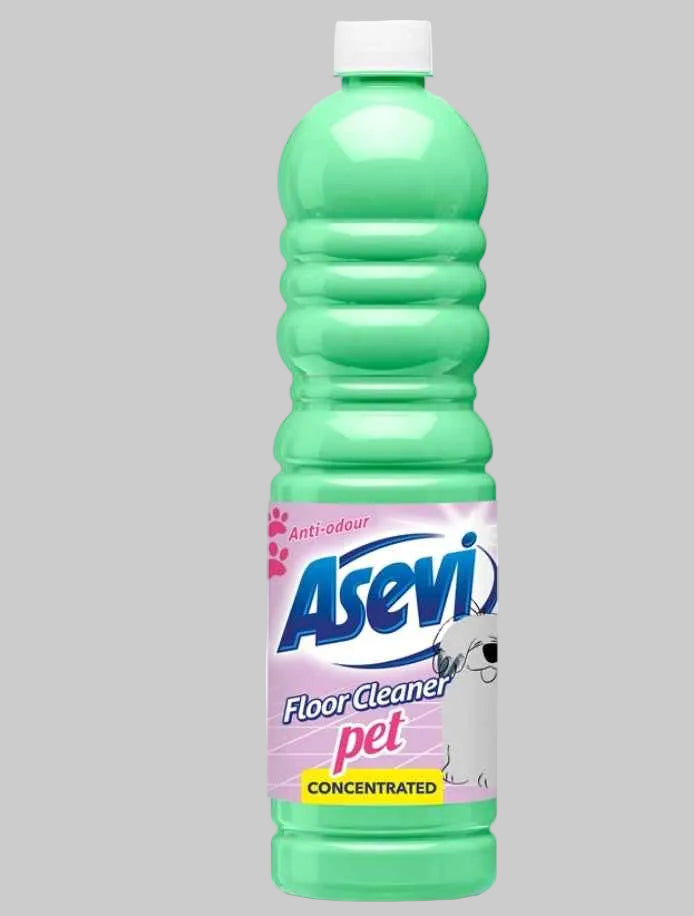 Asevi Floor Cleaner Concentrated - 1L - Green Pet Friendly