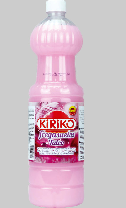 Kiriko Talco Floor Cleaner 1.5L – Spanish Cleaning Product – Long Lasting Fresh Powder Scent – Multi Surface Floor Cleaner UK
