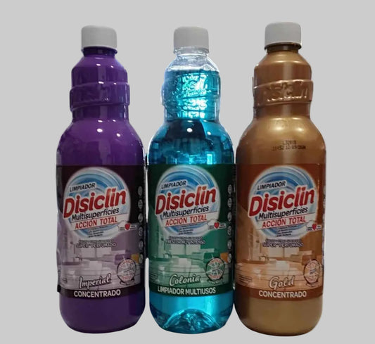3 discilin Spanish floor cleaners 1 litre pH neutral