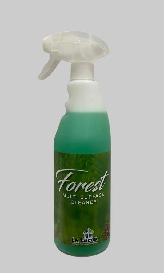 Forest Multi-Purpose Cleaner, Spanish cleaning product with a fresh forest fragrance for cleaning and freshening surfaces around your home.