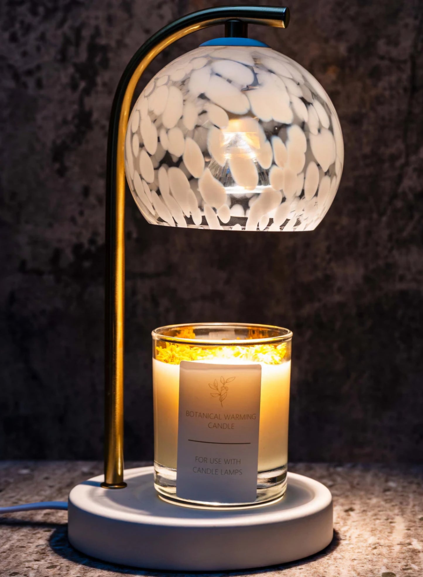 ✨ Candle Warming Lamp white confetti ✨